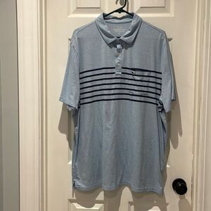 Vineyard Vines striped edgartown polo Pima cotton SZ Xlarge